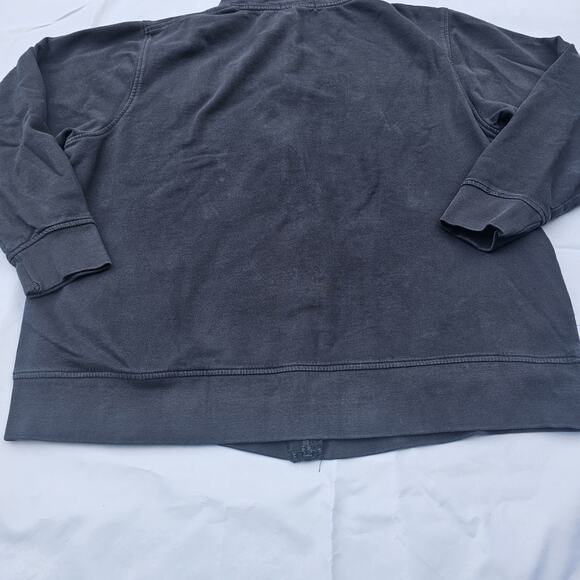 Adult Unisex ALDI Size L Navy Blue Zip Employee Worker Jacket Coat - Picture 9 of 11